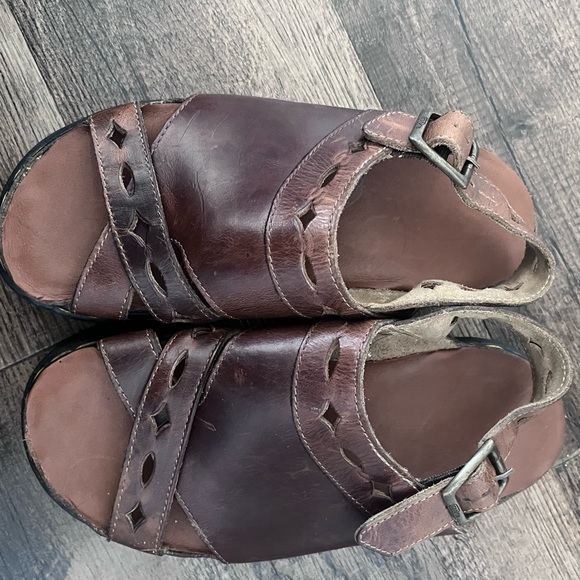 Vintage 90s Dr Martens Womens UK 5 US 6 Chunky Platform Leather
Sandals Brown - Picture 5 of 7